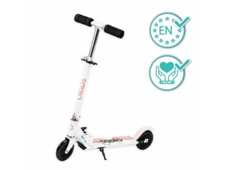 QKIDS Flo trotinet za decu Aluminium pink