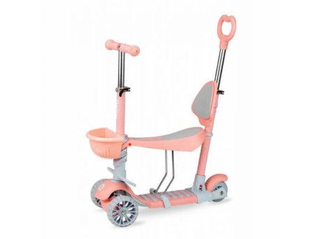 QKIDS Ili trotinet za decu peach