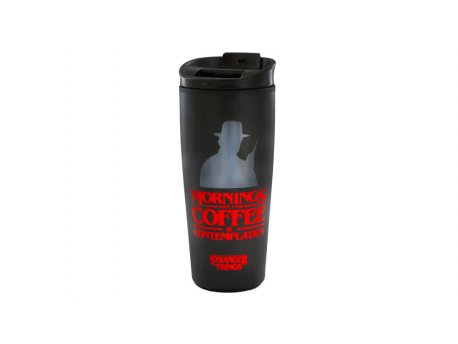 Pyramid International Stranger Things Coffe & Contemplation Metal Travel Mug