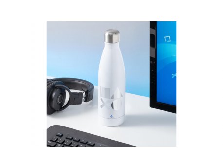 Paladone Playstation Metal Water Bottle PS5