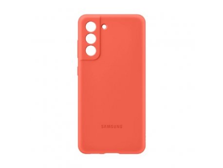 SAMSUNG Silikonska futrola S21 FE KORAL