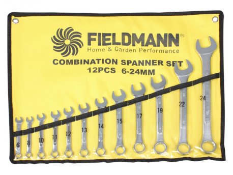 FIELDMANN FDN 1010 Set ključeva viljuškasto-okasti 6-24mm (12kom)