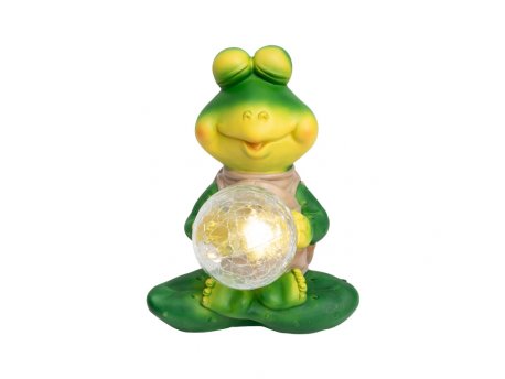 HOME Solarna baštenska lampa ''žaba''