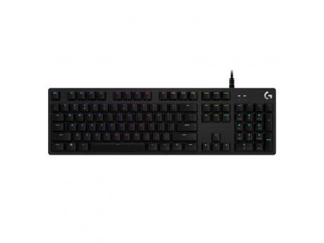 LOGITECH G512 CARBON LIGHTSYNC RGB Mechanical Gaming Keyboard with GX Red switches (920-009370)
