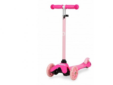 QKIDS LUMIS TRI TOČKA TROTINET ZA DECU PINK