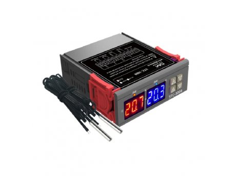 ELEMENTA Dual digitalni termostat sa sondom -55 - 120°C STC-3008