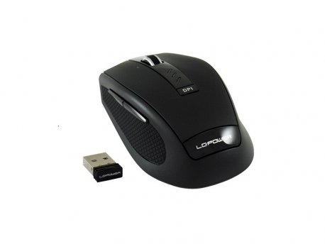 LC POWER Mouse USB Wireless LC Power LC-M800BW 2.4Ghz Wireless 2000dpi Black
