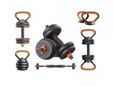 XIAOMI Fed set tegova od 20kg crni (tegovi+sipka+drske za sklekove) FED 130220