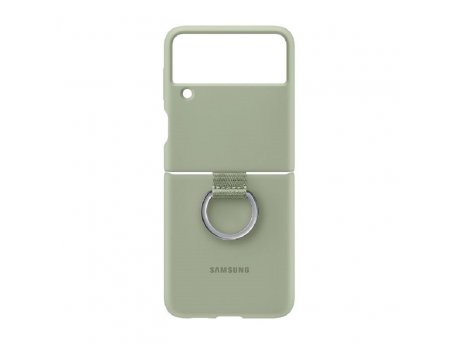 SAMSUNG Silikonska Maska Za Flip3 + Prsten, Maslina EF-PF711-TME