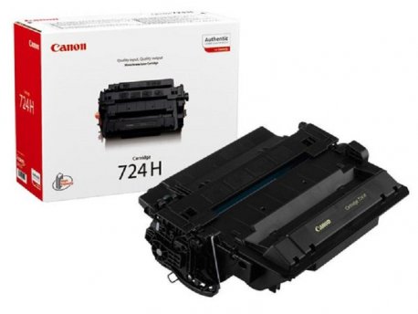 CANON 724H High Capacity Black Toner Cartridge - (3482B002AA)