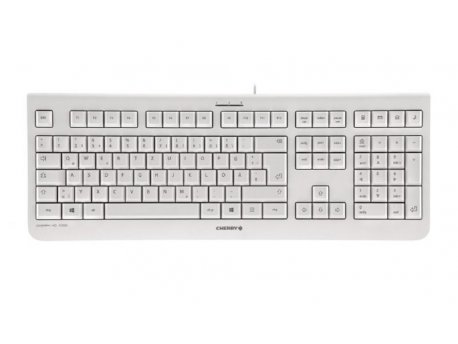 CHERRY KC-1000 tastatura, USB, bela