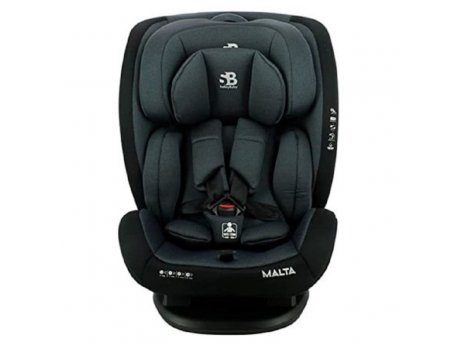Hauck Safety Baby a-s Malta 0/1/2/3 (0-36kg), Grey/Black