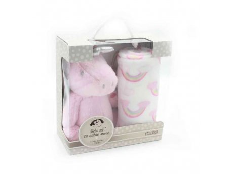 DEXY CO SWEET DREAMS baby set jednorog, roze