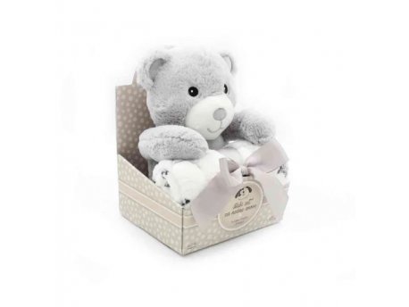 DEXY CO SWEET DREAMS baby set meda, sivi