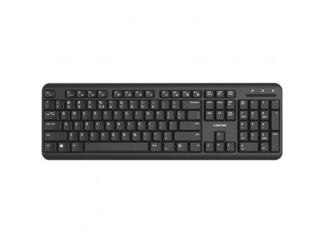 CANYON Wireless keyboard with Silent switches CNS-HKBW02-AD