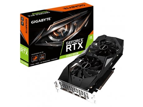 GIGABYTE GeForce RTX 2060 SUPER WINDFORCE OC Edition 8GB GDDR6 256bitGV-N206SWF2OC-8GD