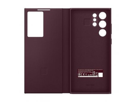 SAMSUNG S-View maska za S22 Ultra, Bordo EF-ZS908-CEE