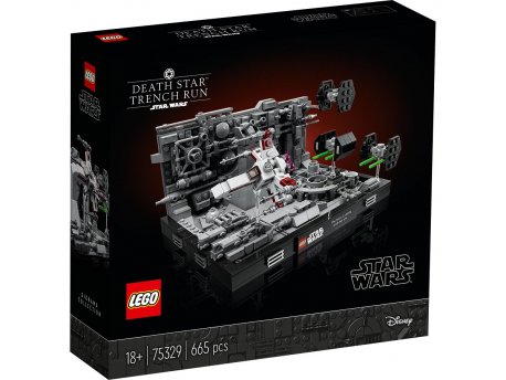 LEGO 75329 Diorama jurnjave u rovovima na Zvezdi smrti™