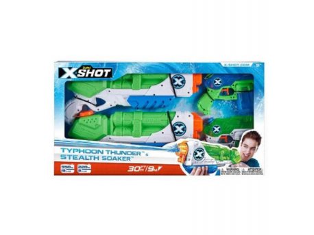 X SHOT Water warefare blaster COMBO 2M+2S