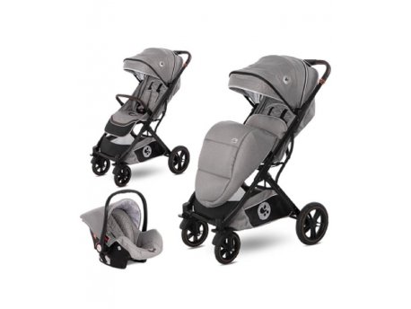 LORELLI BERTONI Kolica za bebe storm set Opalinel grey (2022)