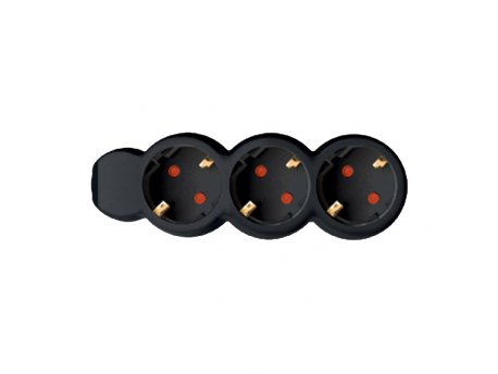 HOME Razvodnik sa 3 mesta 1,5m 1.0 mm2  NV3/BK