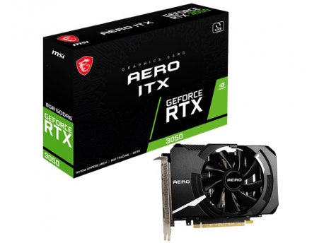 MSI NVidia GeForce RTX 3050 8GB 128bit RTX 3050 AERO ITX 8G