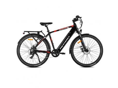 MS ENERGY Električni bicikl e-Bike t10, Crna-Crvena,1237715