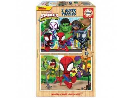 Educa Slagalica Spidey i drugari 2x25 delova