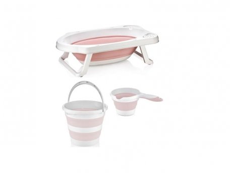 BBO SET - SKLOPIVA KADICA 6009 BBO - PINK, KOFICA I BOKAL
