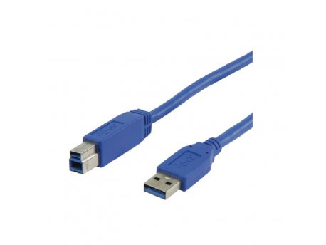 NEDIS USB 3.0 kabel 2m USB3.0A/B-2/BL