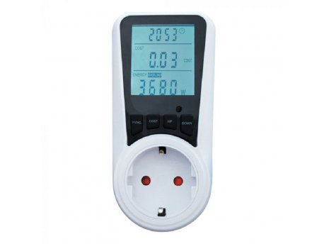 COMMEL Merač potrosnje električne energije, dvotarifni, LCD C430-106