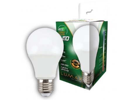 LUMAX ECO LED sijalica E27 – 9W 6500
