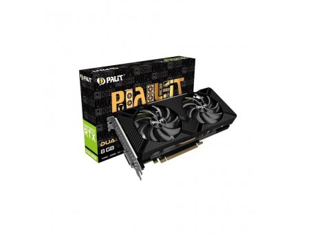 PALIT RTX2060 Super Dual NVD/8GB/GDDR6/256bit (NE6206S018P2-1160A-1)