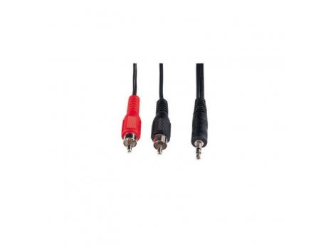 HAMA Audio kabl za računar 3,5mm (muški) na 2 x činč (muški), 5.0m 48918