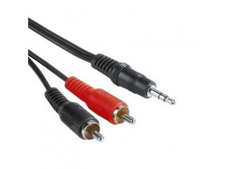 HAMA Audio Kabl 3.5mm (muški) na 2x činč (muški), 2.0m