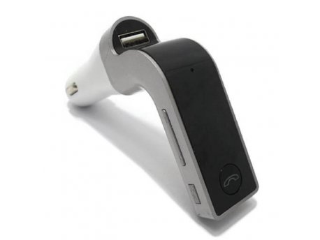 VELTEH Auto punjač+ FM Bluetooth modulator silver 01R582