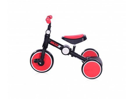 LORELLI BERTONI Tricikl Buzz black&red foldable