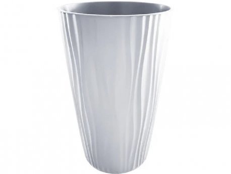 GARDINO Saksija Sahara visoka Ø35xh60cm Bela 34354