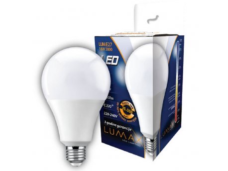 LUMAX LED sijalica E27 – 18W 3000