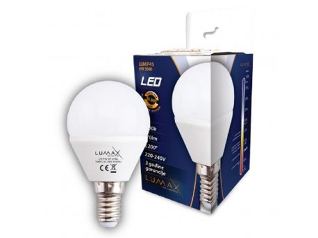 LUMAX LED sijalica P45 – 6W 3000