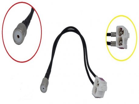 KETTZ Antenski adapter FAKRA2-ISO  KT-AD29 30-034