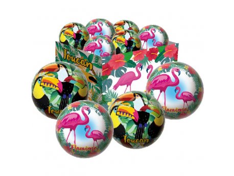 SMOBY Lopta flamingo 15cm