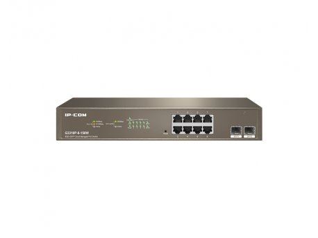 IP-COM G3310P-8-150W 8GE+2SFP Cloud Managed PoE Switch