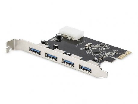 DIGITUS PCIe kartica 4x USB 3.0