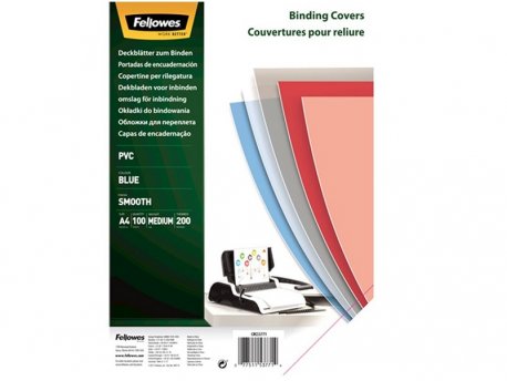 FELLOWES Folija za koričenje 5377101 PVC A4 200mic plava
