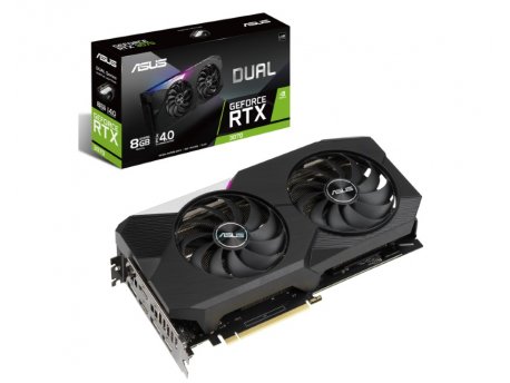 ASUS NVidia GeForce RTX 3070 8GB 256bit DUAL-RTX3070-8G-V2 LHR