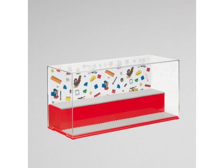 LEGO Polica za izlaganje i igru, Crvena, 40700001