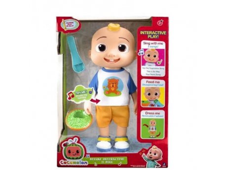 COCOMELON Roto Plis Deluxe Interactive JJ Doll TW0058