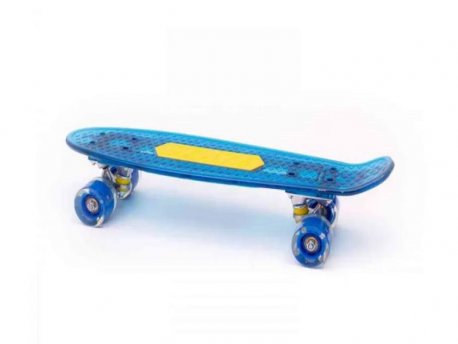 KIDS TROTINETI Skejt LED Plavi MS016PL
