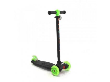 KIDS TROTINETI Master Trotinet LED Crno Zeleni MSK017CZ